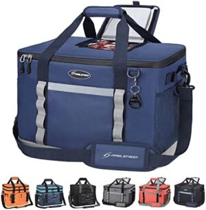 Maelstrom Soft Cooler Bag,Collapsible Soft Sided Cooler,24/30/60/75 Cans Beach Cooler,Ice Chest,Large Leakproof Camping Cooler,Portable Travel Cooler for Grocery Shopping,Camping,Road Trips