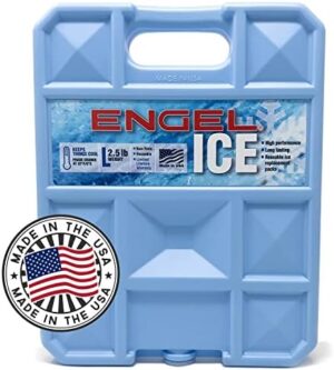 ENGEL 32°F Cooler & 5°F Freezer Packs - Made in The USA - Ice Packs for Boating, Fishing, Camping & Food Storage. The Perfect Non-Toxic Safe Replacement for Regular Ice or Dry Ice.