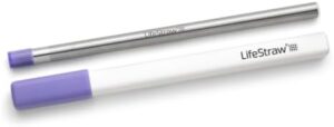 LifeStraw Sip – Reusable Stainless Steel Water Filter Drinking Straw