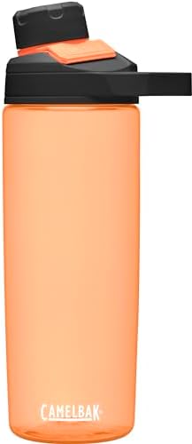 CamelBak Chute Mag BPA Free Water Bottle with Tritan Renew - Magnetic Cap Stows While Drinking, 20oz, Desert Sunrise