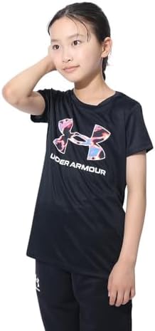 Under Armour Girls' Tech Big Logo Short Sleeve Crew Neck