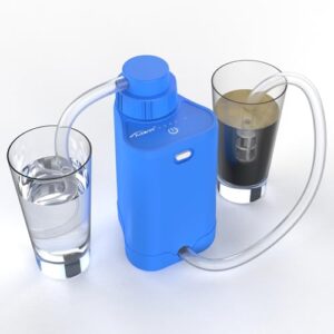 Outdoor Electric Water Purifier Survival Filter - 0.01 Micron 5-Stage Water Filtration System for Camping Backpacking Hiking Travel