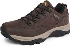 CC-Los Men's Hiking Shoes | Waterproof Work Shoes | Non-Slip & Comfortable Walking Size 7.5-14