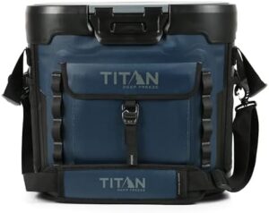 Titan Deep Freeze Welded Coolers and Welded Backpacks Leak Proof, Microban Protection, and Multi-Day Ice Retention