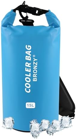 Soft Cooler Bag 10L 15L 20Liter Portable Ice Chest Box Collapsible Backpack Cooler, Insulated,Waterproof,Leakproof Cooler Bag,48+ Hours Cooling for Camping,Picnic,Hiking,Beach,Lunch