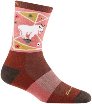 Darn Tough Women's Critter Club Micro Crew Lightweight with Cushion Sock (Style 5001) -