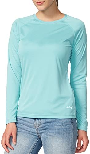 BALEAF Women's UPF 50+ Sun Shirts Long Sleeve UV Protection Rash Guard Lightweight Quick Dry SPF Hiking Tops Outdoor