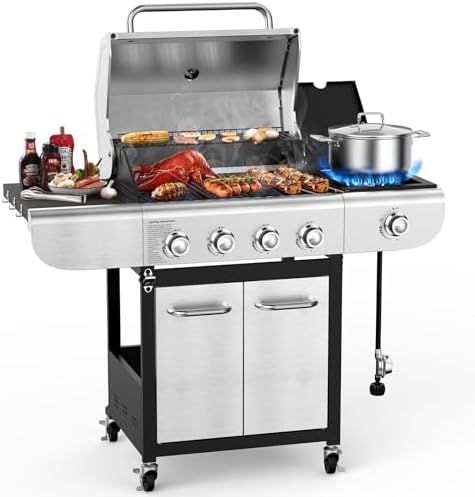 gas stove and grills