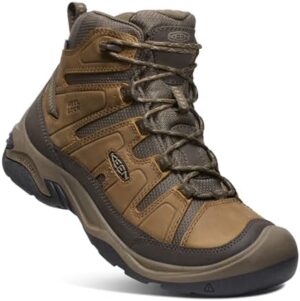 KEEN Men's Circadia Mid Height Comfortable Waterproof Hiking Boots.