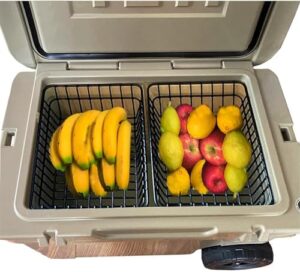 Cooler Basket for YETI Tundra Haul, YETI Roadie 48, YETI Roadie 60，Compatible with Other lgloo Accessories Cooler Locks, Cooler Dividers, Ice etc,Cooler Basket Keeps Food Dry.