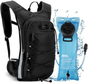 3L Hydration Backpack, Insulated Water Backpack, Hiking Backpack with Water Bladder, Lightweight Water Backpack for Hiking, Biking, Running, Climbing