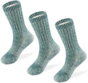 MERIWOOL Merino Wool Kids Hiking Socks for Children 3 Pairs