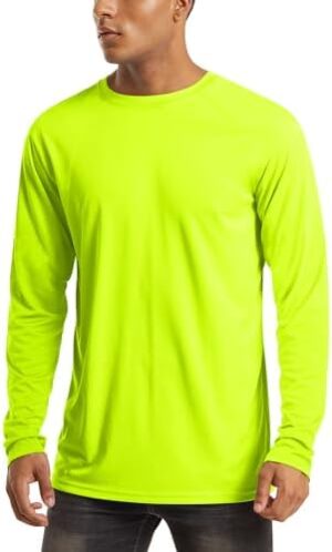 MAGCOMSEN Men's Long Sleeve Shirts UPF 50+ UV Sun Protection Athletic Shirts for Hiking Running Workout Rash Guard