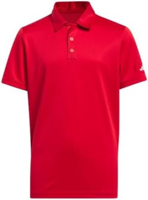 adidas Boys' Performance Golf Polo Shirt