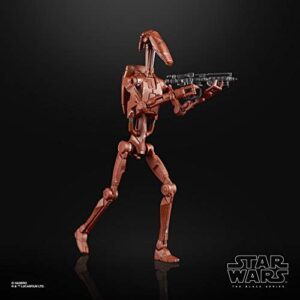 STAR WARS The Black Series Battle Droid (Geonosis) Toy 6-inch Scale Attack of The Clones Collectible Figure, Kids Ages 4 and Up