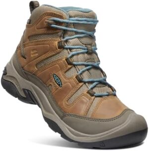 KEEN Women's Circadia Mid Height Comfortable Waterproof Hiking Boots