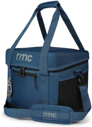 RTIC 28 Can Everyday Cooler, Soft Sided Portable Insulated Cooling for Lunch, Beach, Drink, Beverage, Travel, Camping, Picnic, for Men and Women