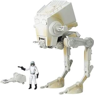 Star Wars Black Series Imperial ATST Walker and Imperial ATST Driver Action Figures