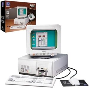 BRICKKK PANTASY Computer Building Set for Adults: Construction Building Kit for Adults, Collectible Retro Computer Display Model Building Blocks, Creative Hobbies Unique Gift Idea