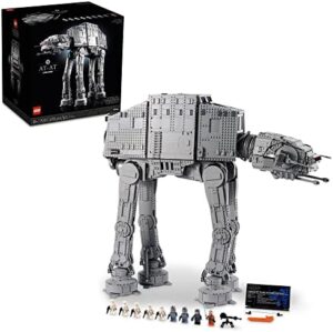 LEGO Star Wars at-at Walker 75313 Buildable Model - Collectible Set for Adults, Ultimate Build and Display Set, 9 Minifigures Including General Veers, Luke Skywalker, Snowtroopers and at-at Drivers