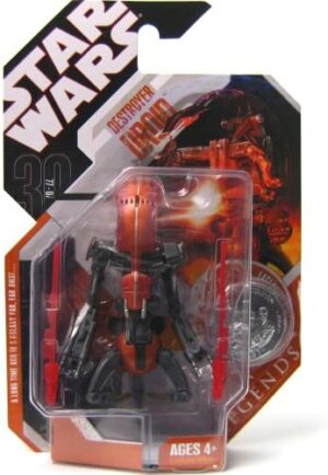 Star Wars 30th Anniversary Saga 2007 Legends Action Figure Wave 2 #16 Destroyer Droid