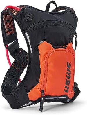 USWE Moto Hydro Hydration Pack - with Water Bladder, a High End, Bounce Free Backpack for Enduro and Off-Road Motorcycle