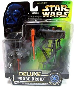 Star Wars Deluxe Probe Droid With Proton Torpedo & Self-Destruct Exploding Head