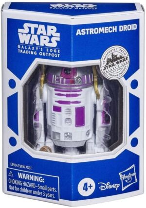 Star Wars Galaxy’s Edge Trading Outpost Depot Astromech Droid Purple and White