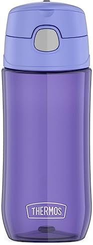 THERMOS FUNTAINER 16 Ounce Plastic Hydration Bottle with Spout, Lavender