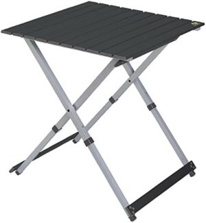 GCI Outdoor Compact Camp Table 25 | Portable Folding Table for 4 People, Perfect for Camping Trips, Tailgating & Picnics — Black