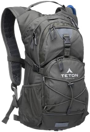 TETON Oasis Hydration Backpacks, Hydration Backpack for Hiking, Running, Cycling, Biking, and Hydration. Sewn-in Rain Cover and Hydration Bladder Included, 18L and 22L