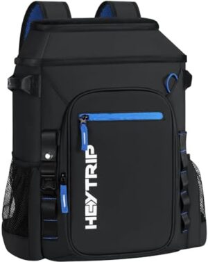 Heytrip Backpack Cooler 36/54 Cans Insulated Waterproof Cooler Bag for 20 Hours Cold Retention, Leak-Proof Camping Cooler with Multi-Compartments