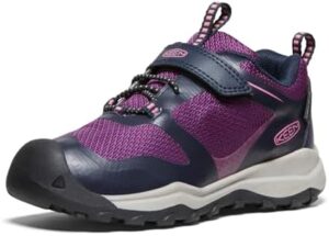 KEEN Kids' Wanduro Low Height Waterproof Easy On Durable Hiking Sneaker