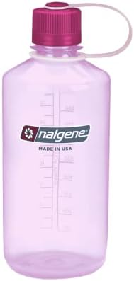 Nalgene Sustain Tritan BPA-Free Water Bottle Made with Material Derived from 50% Plastic Waste, 32 OZ, Narrow Mouth, Cosmo