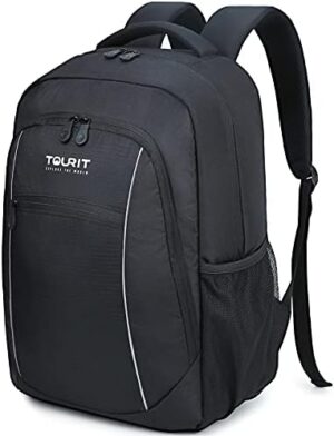 TOURIT Insulated Cooler Backpack Lightweight Backpack Cooler Bag Leak-Proof Backpack with Cooler for Men Women to Work, Picnics, Hiking, Camping, Beach, Park Day Trips, 25 Cans