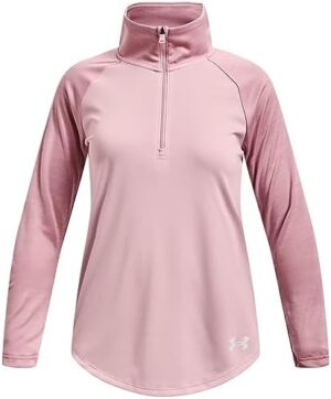 Under Armour Girls' Tech Graphic Half-Zip T-Shirt