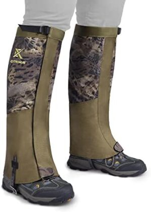 Extremus Buckwell Leg Gaiters, Waterproof Boot Gaiters for Hiking, Hunting and Walking, Breathable Mountain Climbing Gaiters for Men & Women