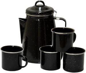 Stansport Enamel Coffee Pot