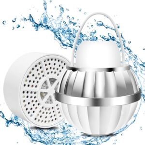 Bath Ball Filter - BPA-Free Water Purifier for Healthier Skin & Hair, Removes Contaminants for a Refreshing Bath