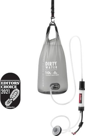 MSR Guardian Gravity Water Purifer for Backcountry Use, Global Travel, and Emergency Preparedness