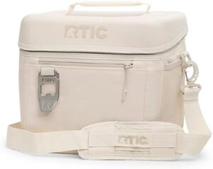 RTIC 15 Can Everyday Cooler, Soft Sided Portable Insulated Cooling for Lunch, Beach, Drink, Beverage, Travel, Camping, Picnic, for Men and Women