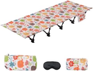 HITORHIKE Camping Cot Compact Folding Cot Bed for Outdoor Backpacking Camping Cot Bed