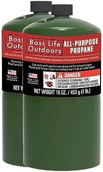 Boss Life Coleman Propane Cylinders - 16 Oz (2 Pack)