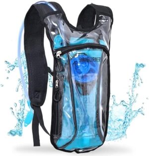 Sojourner Hydration Pack, Hydration Backpack - Water Backpack with 2l Hydration Bladder, Festival Essential - Rave Hydration Pack Hydropack Hydro for Hiking, Running, Biking, Festival Gear