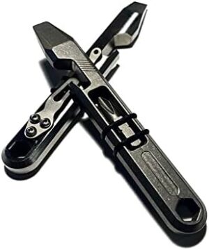 The Original TiPry - Grade 5 Solid Titanium Pry Bar EDC multitool GEN II