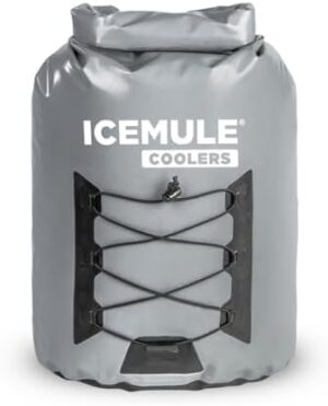 ICEMULE Pro Collapsible Backpack Cooler – Hands Free, 100% Waterproof, 24+ Hours Cooling, Soft Sided Cooler