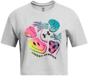 Under Armour Girls' Palm Sport Short Sleeve T Shirt