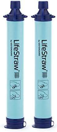 LifeStraw Personal Water Filter for Hiking, Camping, Travel, and Emergency Preparedness