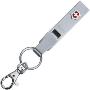 VICTORINOX Belt Hanger Keychain Key Ring Multi Clip Key Belt Belt Clip Simple Lightweight Gift Metal Silver Black