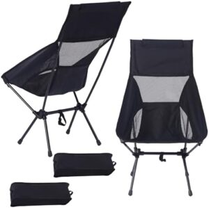 DAMEIJUNLE 2Pcs Portable Camping Chairs,Portable,Light Weight